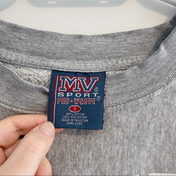 Oversized varsity NYU sweatshirt - Picture 3 of 4